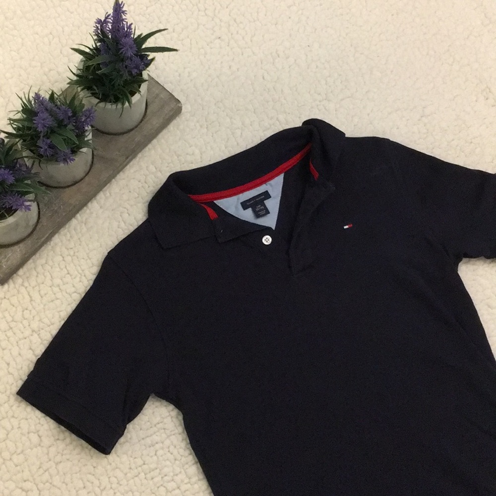 Girl’s Navy Tommy Hilfiger Polo